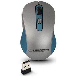 Mysz Esperanza EM131B Esperanza mysz bezprz. 2.4ghz 6d opt. usb adara niebieska