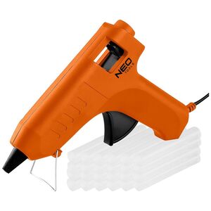 Pistolet do kleju Neo Pistolet klejowy 11 mm, 40W + 24 wkłady klejowe