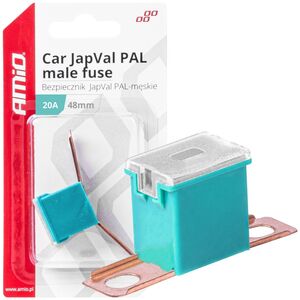 AMiO Bezpiecznik samochodowy japval pal męski 48mm 20a amio-03417