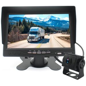 Nvox Monitor samochodowy lcd 7cali ahd cofania i monitoringu z obsługą 1 kamery 12v 24v