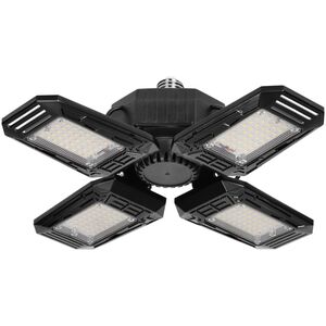 Orno SYRIUSZ LED Składana lampa warsztatowa 4-skrzydłowa, E27, 72W, 4000K, 6480lm