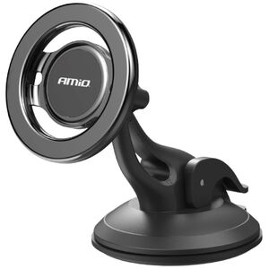 AMiO Uchwyt do samochodu na telefon szybę kokpit deskę my mag amio-03795