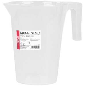 AMiO Miarka uniwersalna do płynów cieczy wody 1000 ml amio-04050