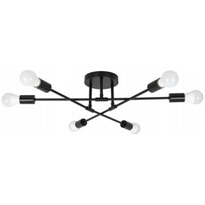 Lampa wisząca ATL ZD74N Lampa sufitowa wisząca loft 6       ramion
