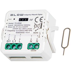 Blow 72-205# Inteligentny włącznik dopuszkowy sterowany zigbee tuya