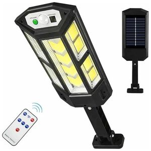Aptel Wisząca LAMPA Solarna LED 300W natynkowa + pilot zdalnego sterowania ZD96