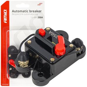 AMiO Samochodowy bezpiecznik automatyczny 250a 12v 24v 48v amio-03831