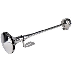 AMiO Klakson fanfara sygnał dźwiękowy chrom 620 mm 12v 24v lowtone amio-04078