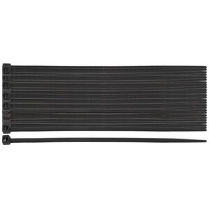 Neo Opaski zaciskowe EXTREME 2.5 × 80 mm, czarne, 100 szt.