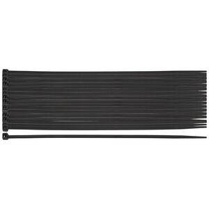 Neo Opaski zaciskowe EXTREME 2.5 × 100 mm, czarne, 100 szt.