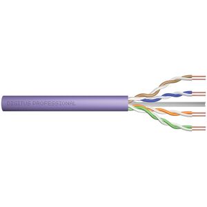 Καλώδιο εγκατάστασης Digitus DIGITUS κατ.6, F/UTP, B2ca, AWG23/1, LSOH, 100m, μωβ, φύλλο 13789641 4016032442042