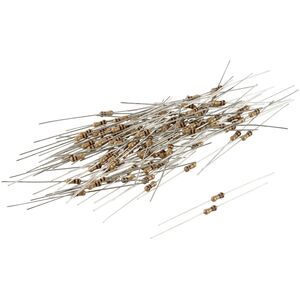 Tru Components TRU COMPONENTS TC-CFR0W4J0331KIT203 Carbonbelægning-modstand 330 Ohm med axial tråd 0207 0,25 W 5% 100 stk 13799722 4016139314136