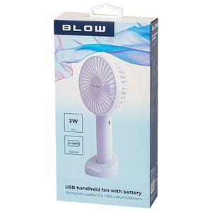 Blow 44-504# Wentylator podręczny usb z akumulatorem biały