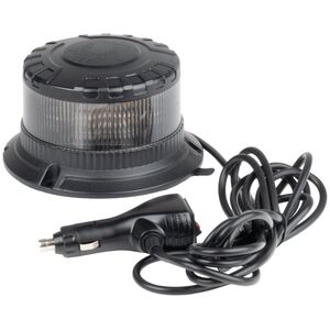 AMiO Lampa ostrzegawcza błyskowa kogut led w28m 12v 24v amio-04108