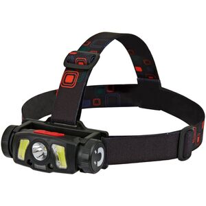 Latarka czołowa Orno Latarka czołowa/światło rowerowe LED COB + XPG z akumulatorem Li-ion 1200mAh, czujnik ruchu