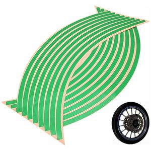 ATL AG555C Naklejki odblaskowe na koła green