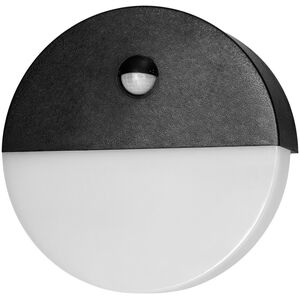 Kinkiet Orno HALIT LED 10W, oprawa ogrodowa z czujnikiem ruchu 140st, 600lm, IP65, 4000K, IK10, czarna