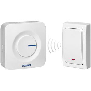 Orno Dzwonek bezprzew. 230V~ bezbateryjny ONDO AC biały (OR-DB-MT-156/W)