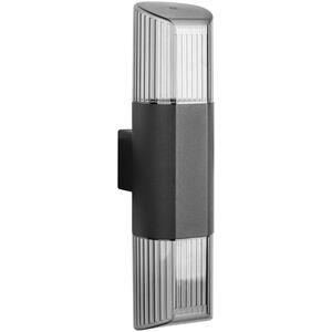 Kinkiet Orno PEONIA oprawa ogrodowa, 2xE27, max. 2x15W, IP54, czarna