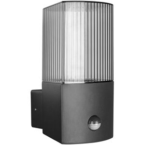 Kinkiet Orno PEONIA oprawa ogrodowa z czujnikiem ruchu, E27, max. 15W, IP54, czarna