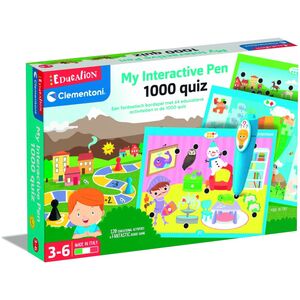 Clementoni TOY EDUC MY INTERACTIVE PEN 1000 QUIZ 13940670 8005125508297