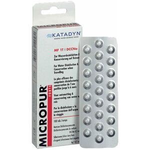 Katadyn Katadyn Micropur Forte MF 1T 100 τεμ. 13962990 7612013136626