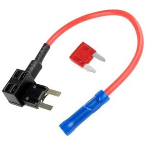 Aptel Dodatkowe GNIAZDO Bezpiecznika Bypass + bezpiecznik 10A UNIVAL 19mm DA132