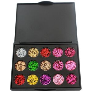 ATL AG861 Paleta cieni 15 kol. brokat