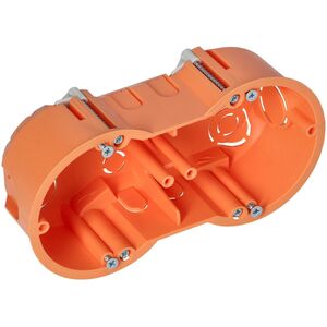 Orno Puszka podtynkowa 60 mm płytka dwukrotna do G/K