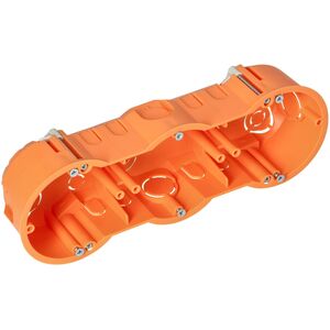 Orno Puszka p/t 60 mm płytka trzykrotna do G/K, 80 szt