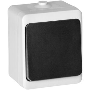 Orno Przycisk dzwonek AQUATIC MINI IP 54 biało-czarny