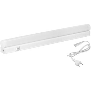 Orno ASTAR LED 4W, oprawa liniowa podszafkowa z przewodem zasilającym, 360lm, 4000K, wtyk 2-pinowy, układ przelotowych złącz, wyłącznik ON/OFF