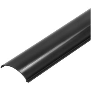 Orno Klosz do profili kątowych z serii AD-LP-6502, 2m, poliwęglan czarny, komplet 50 szt.