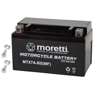 Blow 82-352# Akumulator motocyklowy 12v 7ah mtx7a-bs moretti