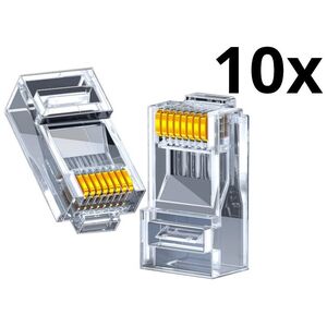 Adapter AV Blow 93-385# Wtyk telefoniczny 8p8c (rj45) 10szt