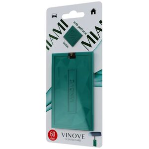 VINOVE Vinove zawieszka zapachowa do samochodu miami scented card