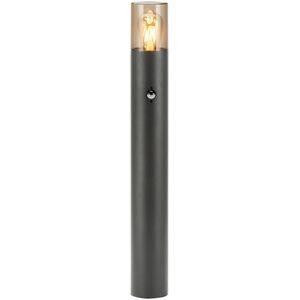 Orno SALVIA oprawa ogrodowa słupek z czujnikiem PIR, E27, max. 15W, IP54, 50cm, szary