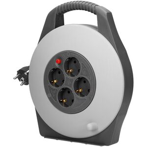 Orno Przedłużacz bębnowy, 4 gniazda 2P+Z (schuko), kabel PVC H05VV-F 3x1mm? , długość 10m