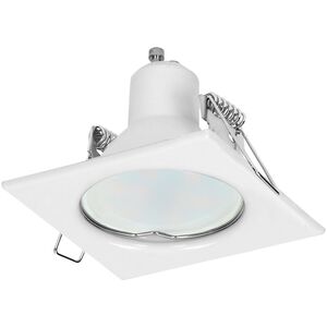 Orno SUTRI SC ramka dekoracyjna oprawy punktowej, kwadratowa, stała, biała, MR16/GU10 max 50W