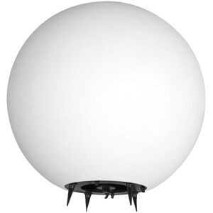 Kinkiet Orno LUNA II oprawa ogrodowa kula, E27, max. 18W, IP65, biała, ?280