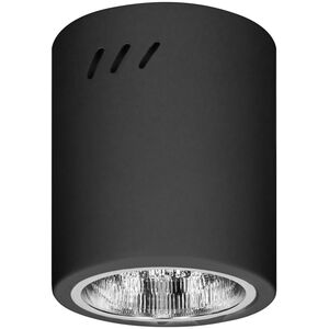 Lampa sufitowa Orno KORIN 10, oprawa typu downlight, 60W, E27, stal, czarna
