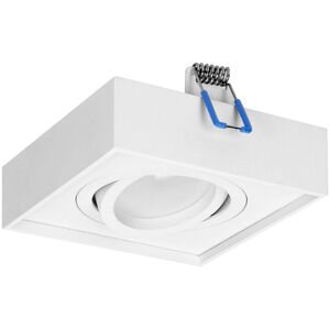 Orno SORMUS S ramka dekoracyjna oprawy punktowej, MR16/GU10 max 50W, regulowana, kwadrat, biała