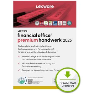 Program Lexware LEXWARE ESD financial office premium handwerk 2025 unbegrenzte Laufzeit Download