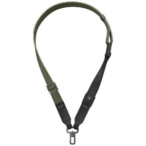 UNIQ Vista universal 2in1 phone lanyard green-black/forest black