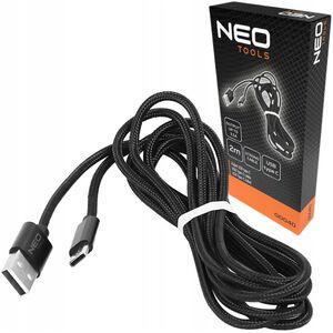 Kabel USB typ C, 2m