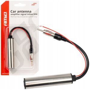 Wzmacniacz sygnału separator antenowy prosty din amio-04132