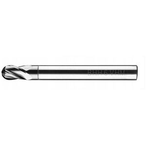 Frez węglikowy Baildon DIN 6527 L FWP2L 5 mm, VHM TiAlN, Z2, 57-10 mm