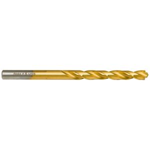 Wiertło do metalu Baildon DIN 338 RN 6,5 mm, HSS TiN (S), 101-63 mm (chwyt 3-płaszczyznowy)