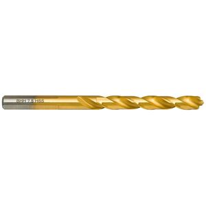 Wiertło do metalu Baildon DIN 338 RN 7,5 mm, HSS TiN (S), 109-69 mm (chwyt 3-płaszczyznowy)
