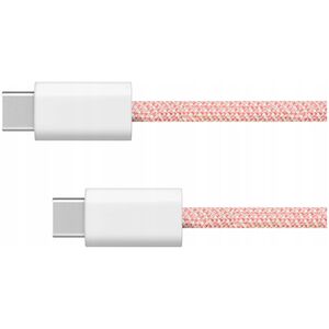 Kabel USB typu C - USB typu C 60 W 1,5 m różowy Kruger&amp|Matz Basic